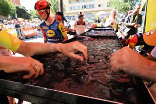 How do riders stay cool at the Tour de France? Alcohol sprays and frozen carbs are just the tip of the iceberg
