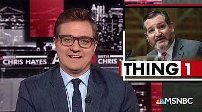 Chris Hayes has some fun with Ted Cruz