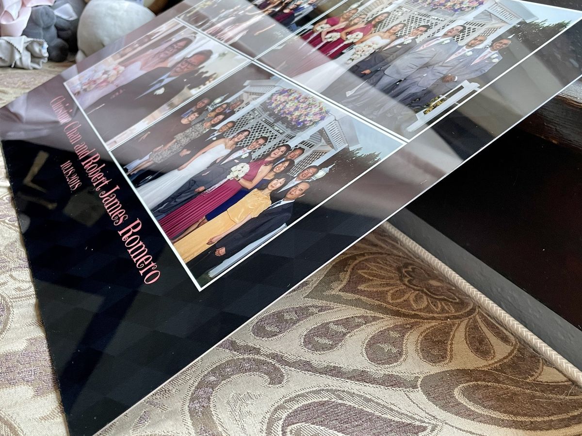 Mimeo Photos Wall Decor Metal Side Thin