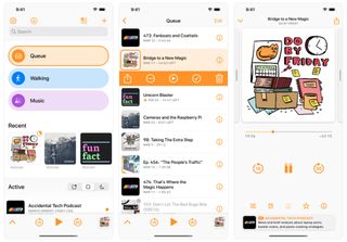 Overcast Redesign Screenshots