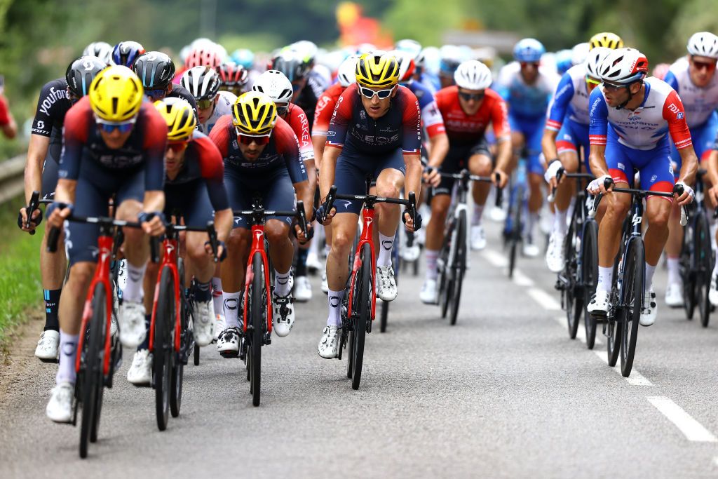 Geraint Thomas (Ineos Grenadiers) on stage 6 at Tour de France