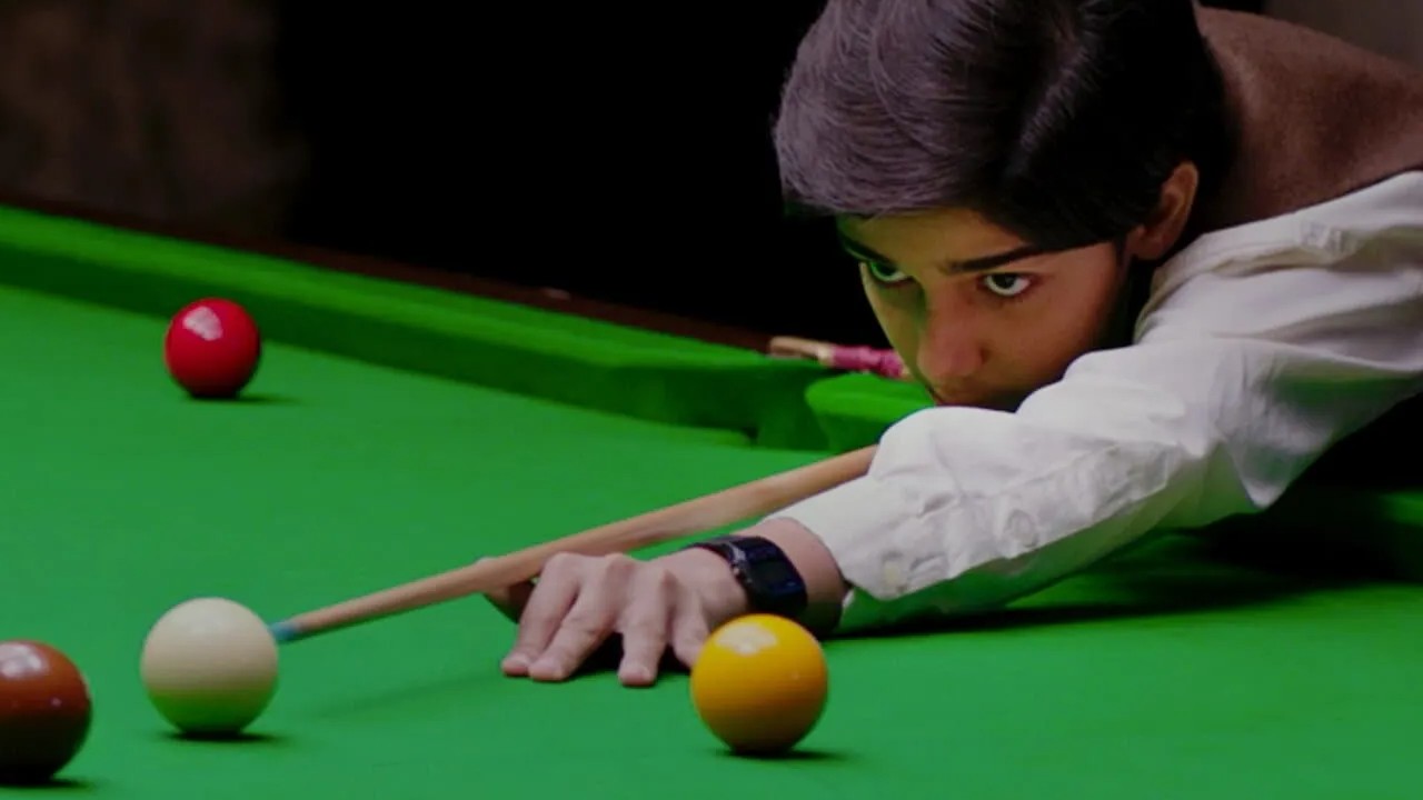 Varun Buddhadev playing Snooker