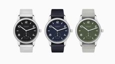 The muted colours of the new Nomos club watch