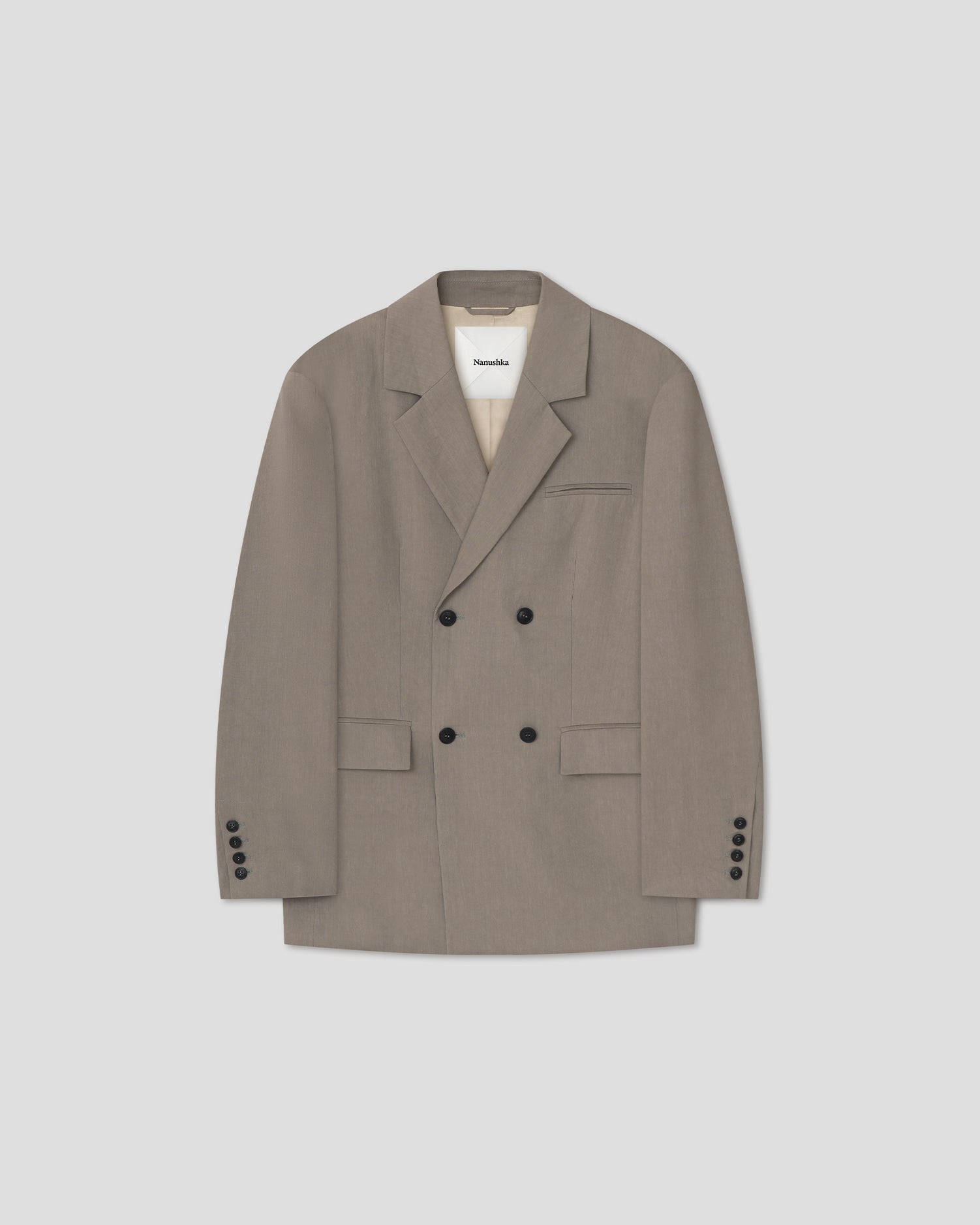 Diante - Boxy Blazer - Light Grey - Xxs