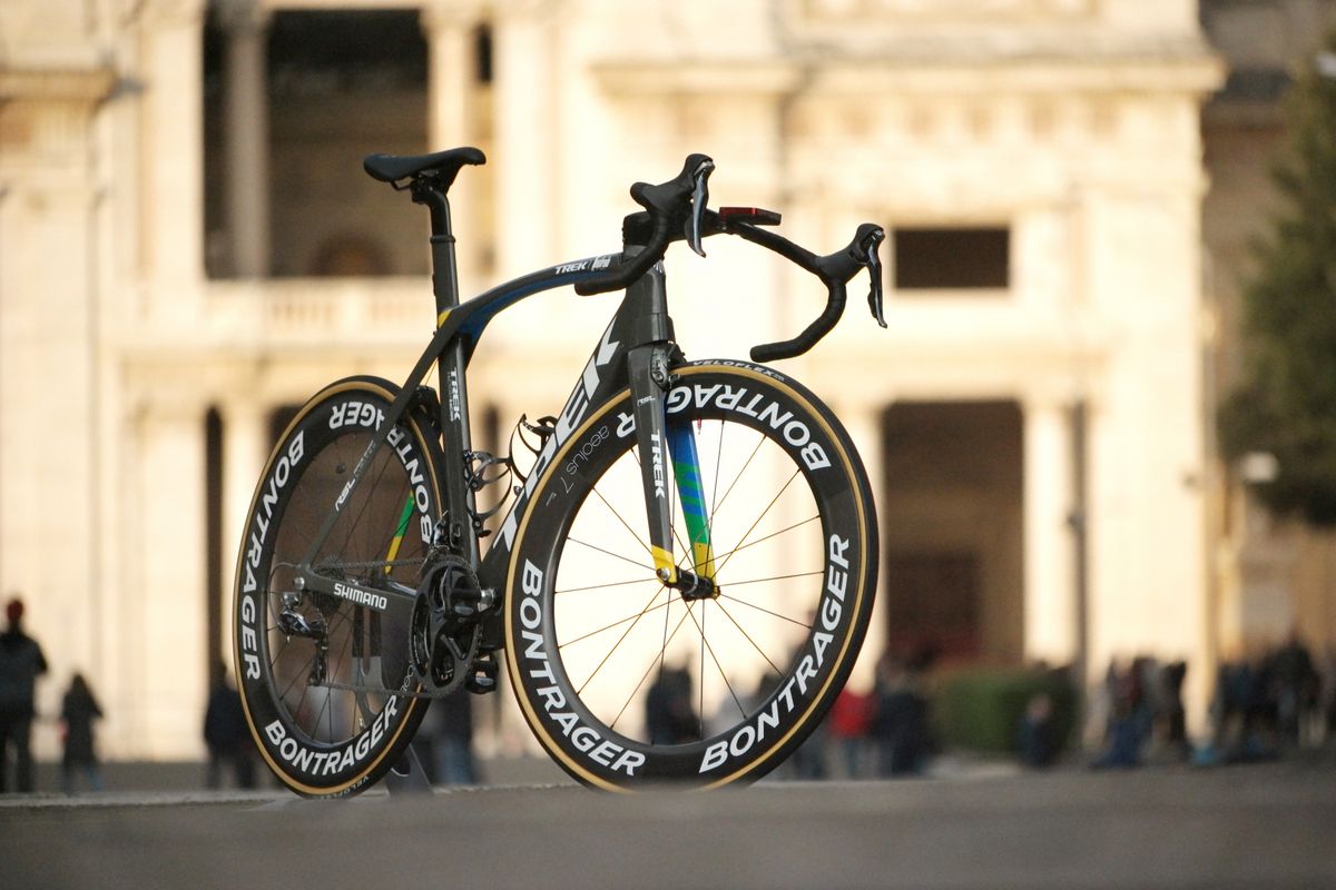 An understated splash of colour for Cancellara