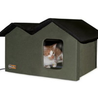 K&H Pet Products Outdoor Heated Cat House