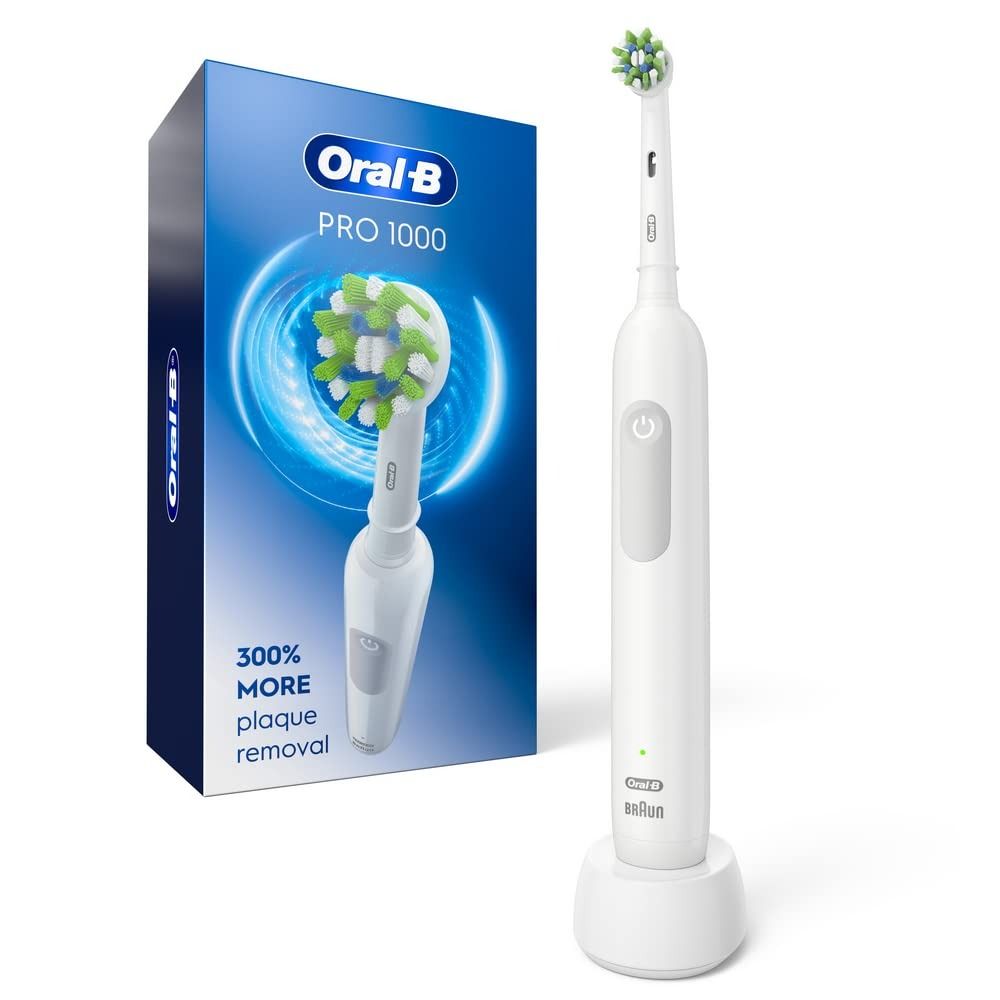 Oral-B, Oral-B Pro 1000 Rechargeable Electric Toothbrush, White
