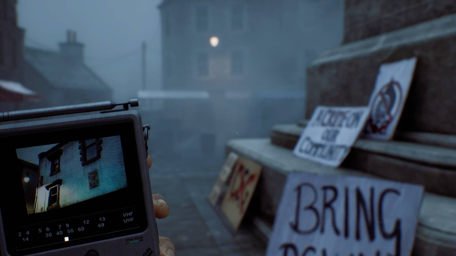 silent hill townfall house tv image 