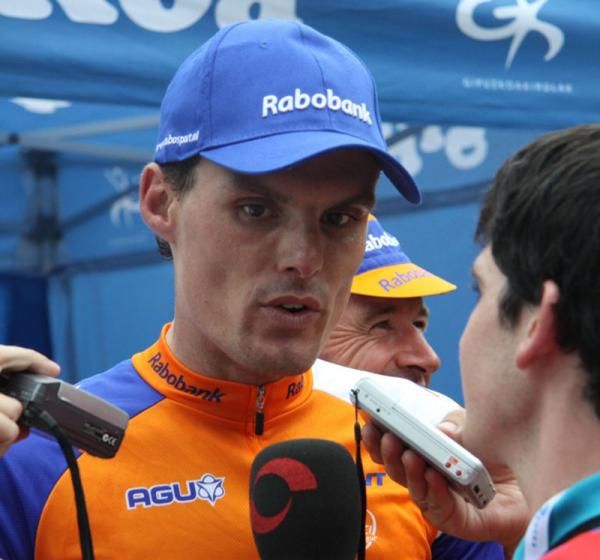 Luis Leon Sanchez (Rabobank) secured his seventh win of 2012 at the Clasica de San Sebastian