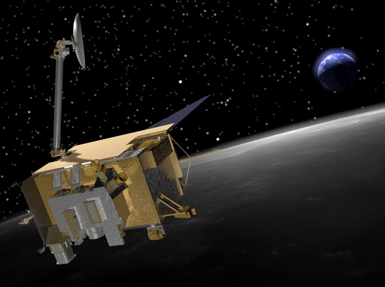 cosmic rays lunar reconnaissance