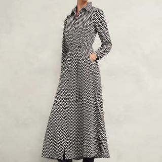 Hobbs Monochrome Beaford Dress