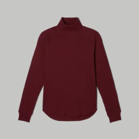 The Organic Cotton Turtleneck Waffle Tee: was $50 now $25 (save $25) | Everlane