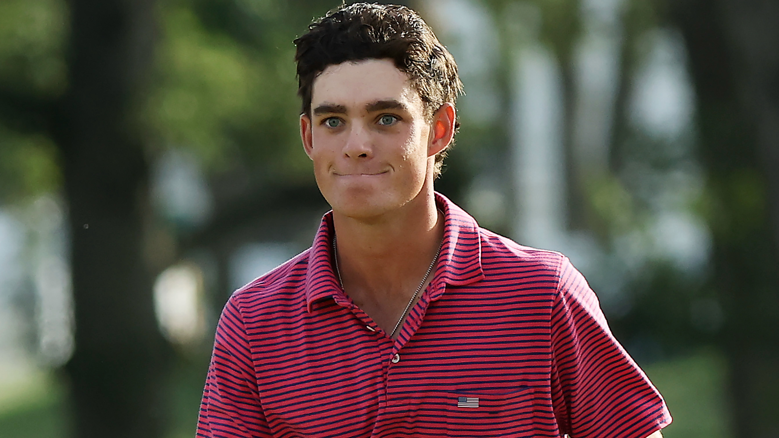 Jackson Koivun during the Presidents Cup