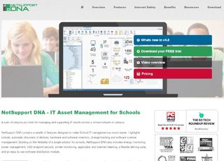 NetSupport DNA homepage