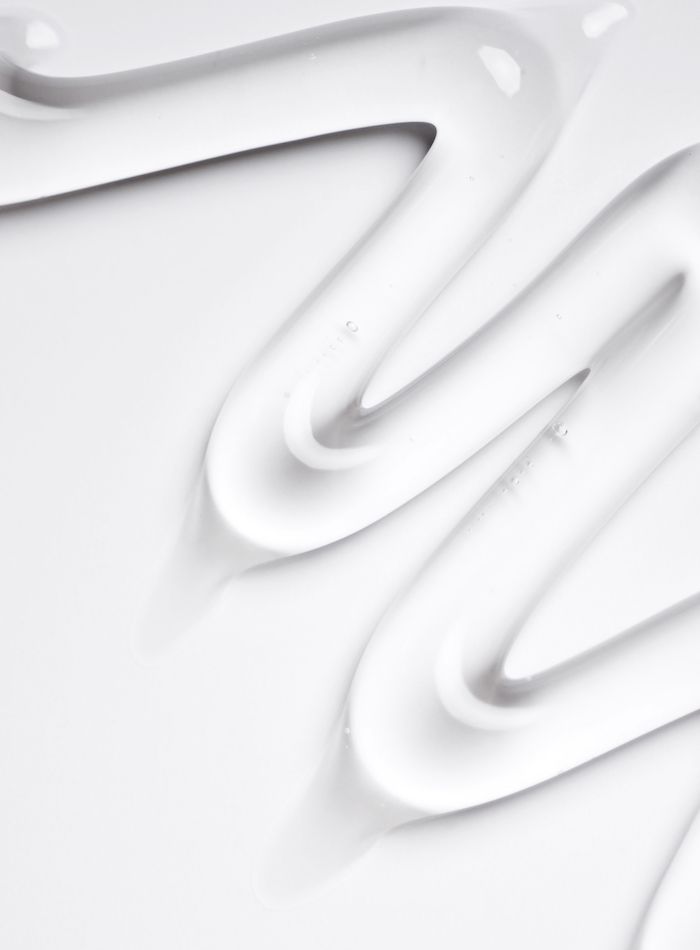 Skincare texture up-close