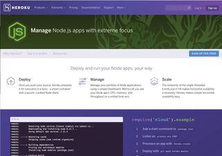 Heroku is an easy to use and free to trial node.js web server