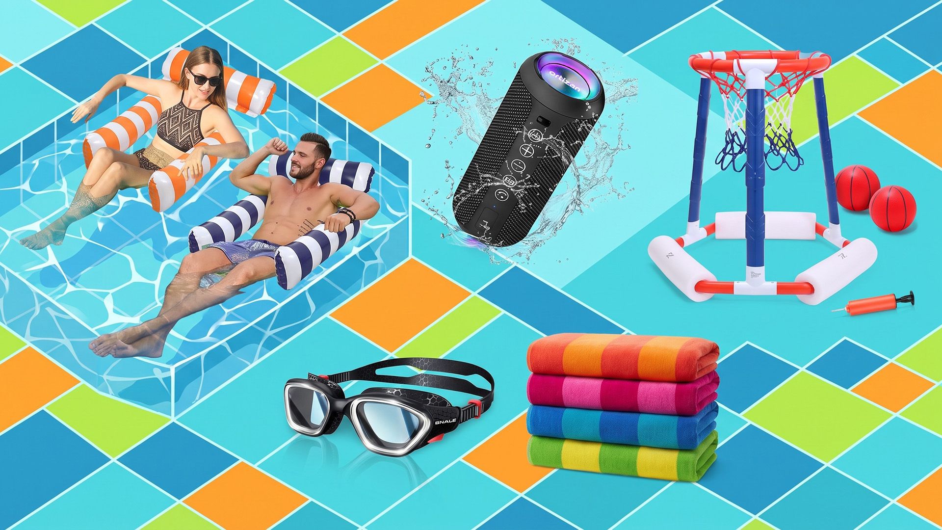 Stay cool by the pool with these budget-friendly Amazon essentials from $7