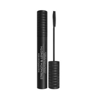 Product shot of bareMinerals Strength & Length Serum-Infused Mascara, one of the Best Mascaras for Sensitive Eyes