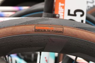 Schwalbe tyre with prototype written on