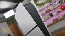 PS5 Slim Digital Edition front-on shot