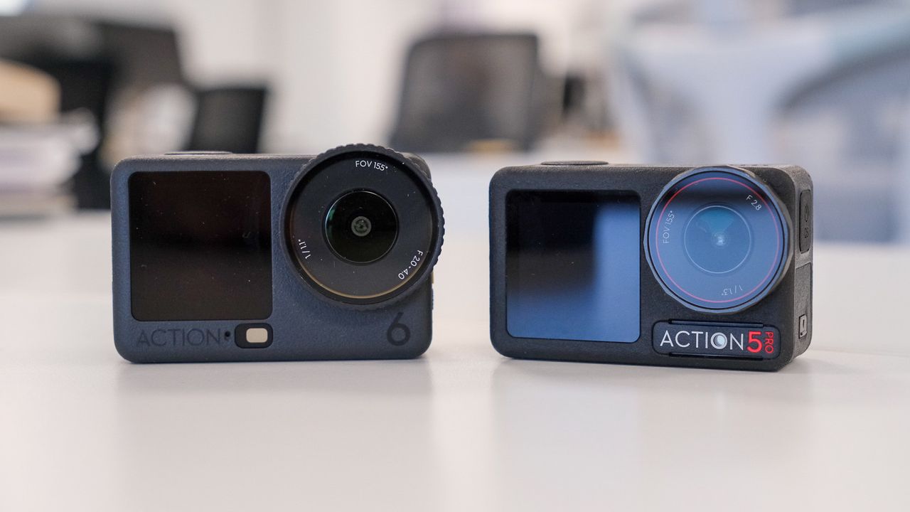DJI Osmo Action 6 vs Action 5 Pro