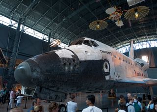 Space Shuttle Discovery on Display