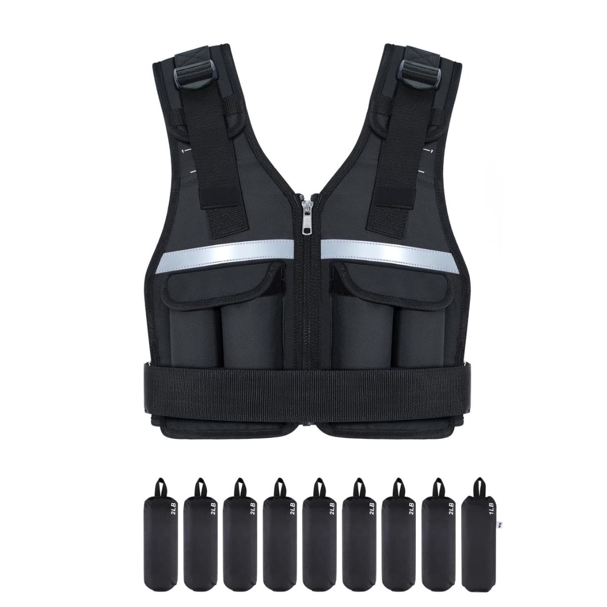 Sportneer Adjustable Weight Vest 0.9kg to 8kg