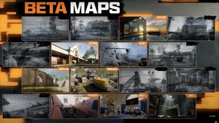 The list of maps available in the Black Ops 6 beta