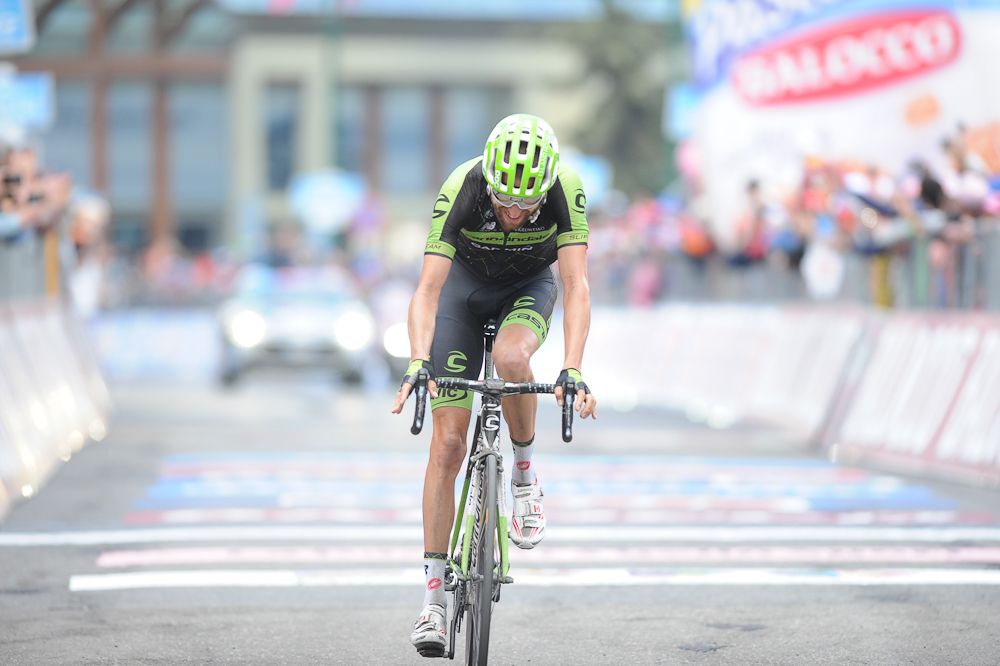 Hesjedal was second on the day.