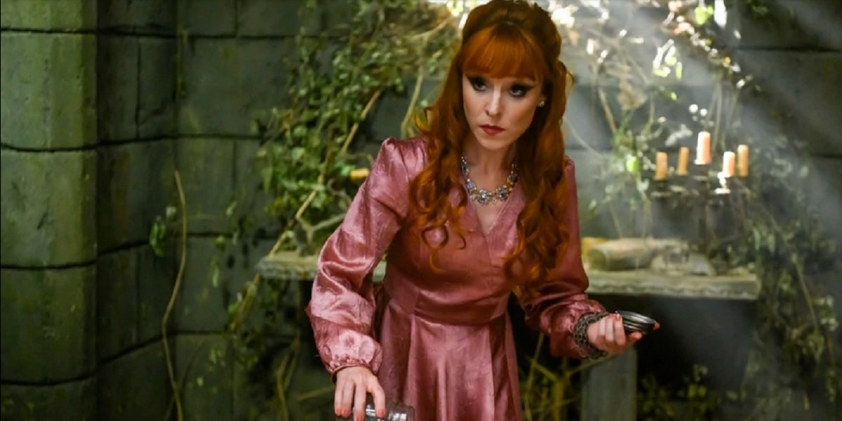 Ruth Connell as Rowena in Supernatural