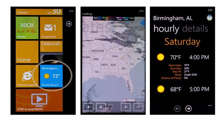 Software Review (Windows Phone 7): Weatherbug | Windows Central