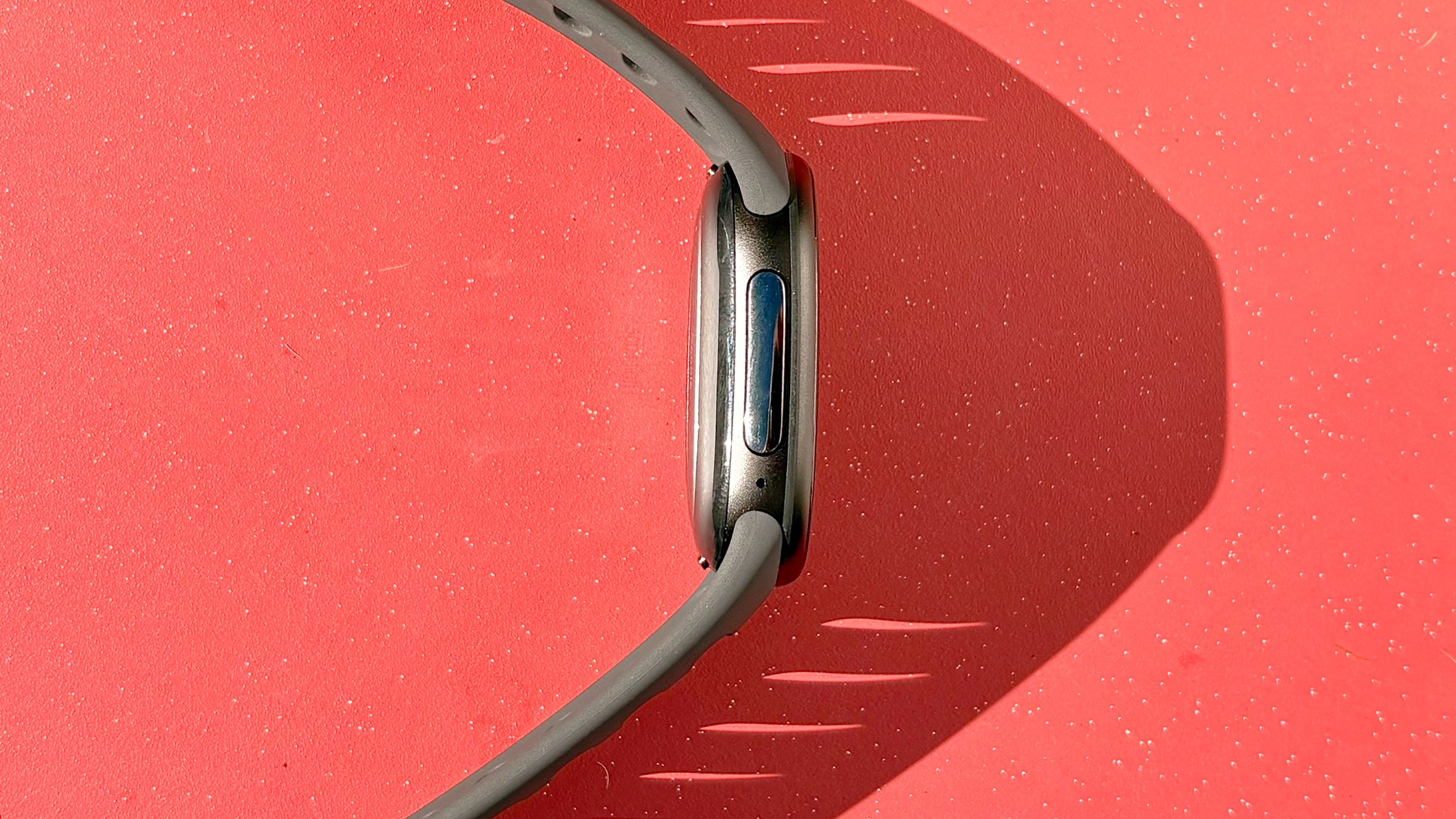 Close-up of the Google Fitbit Edge fitness tracker