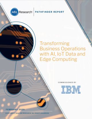 Transforming business operations with AI, IoT data, and edge computing