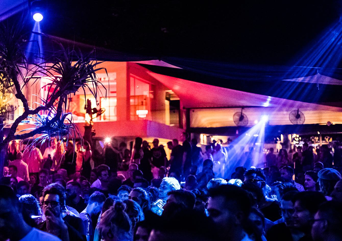 Nightclubs have fun at Morabito Art Villa in Bali.