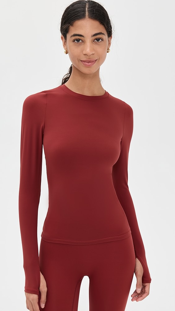 Al1 Breathe Long Sleeve Top - Snapper