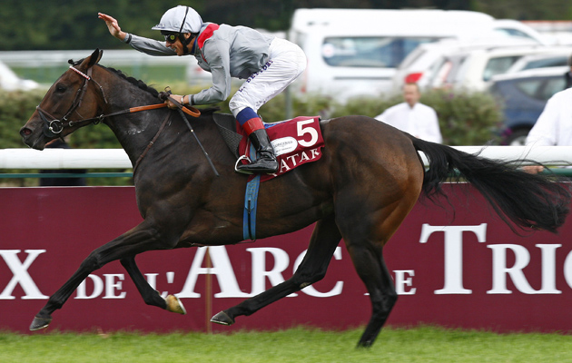 Treve gives Frankie Dettori a great win in France at Longchamp in 2013