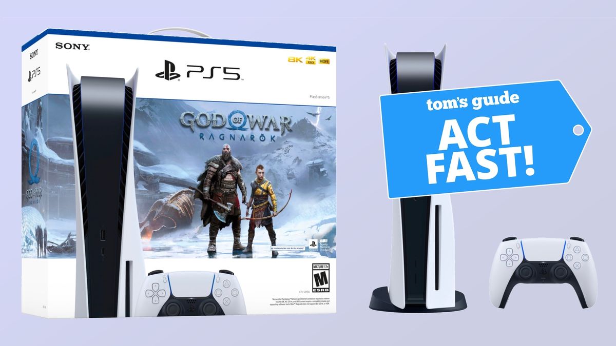 PS5 console and 'God of War Ragnarök' bundle is $50 off