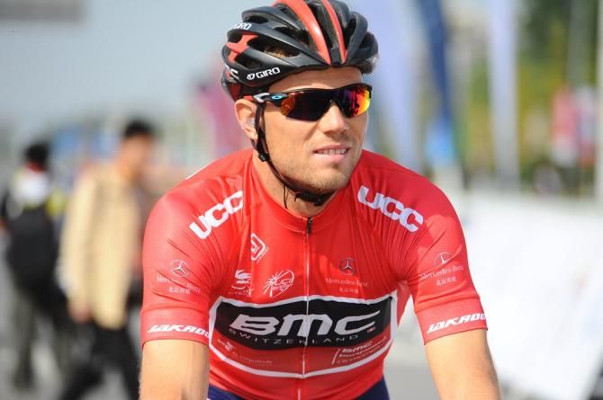 Thor Hushovd (BMC) in the leader's jersey