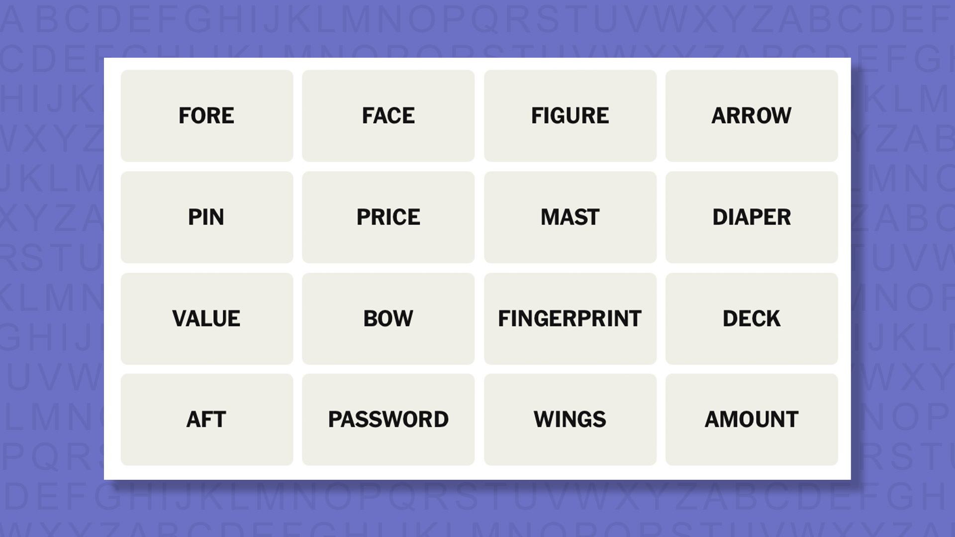 NYT Connections hints for game 879 on a purple background