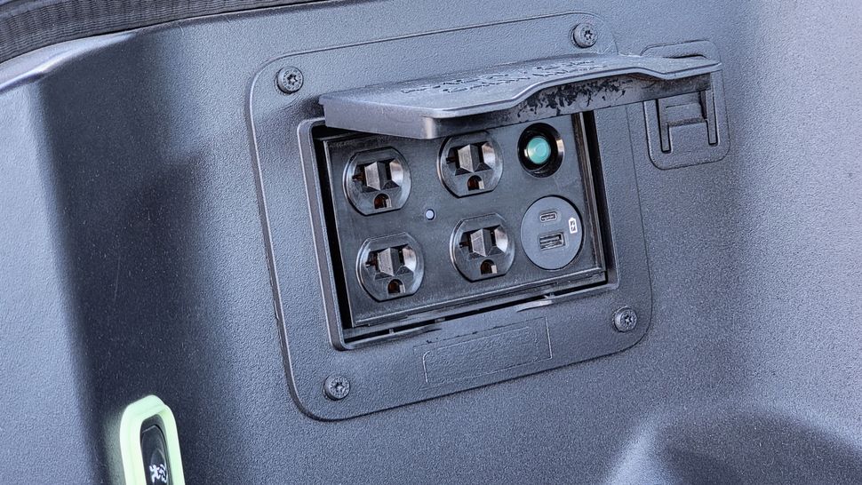 Check out the Ford F150 Lightning from all angles with space for