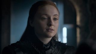 Sansa talking to Daenerys in Game of Thrones