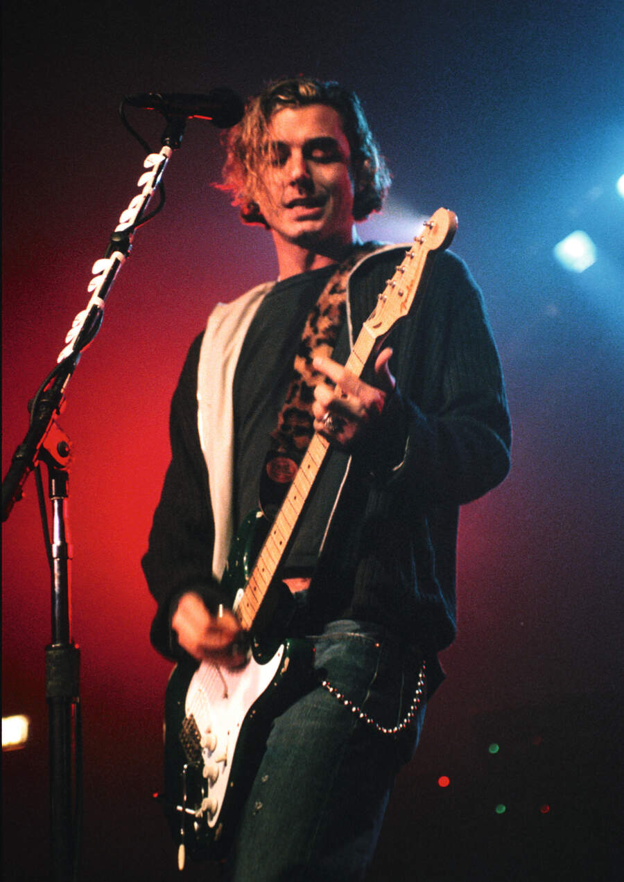 Gavin Rossdale onstage in 1997