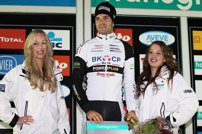 Niels Albert (BKCP-Powerplus Cycling Team) on the podium
