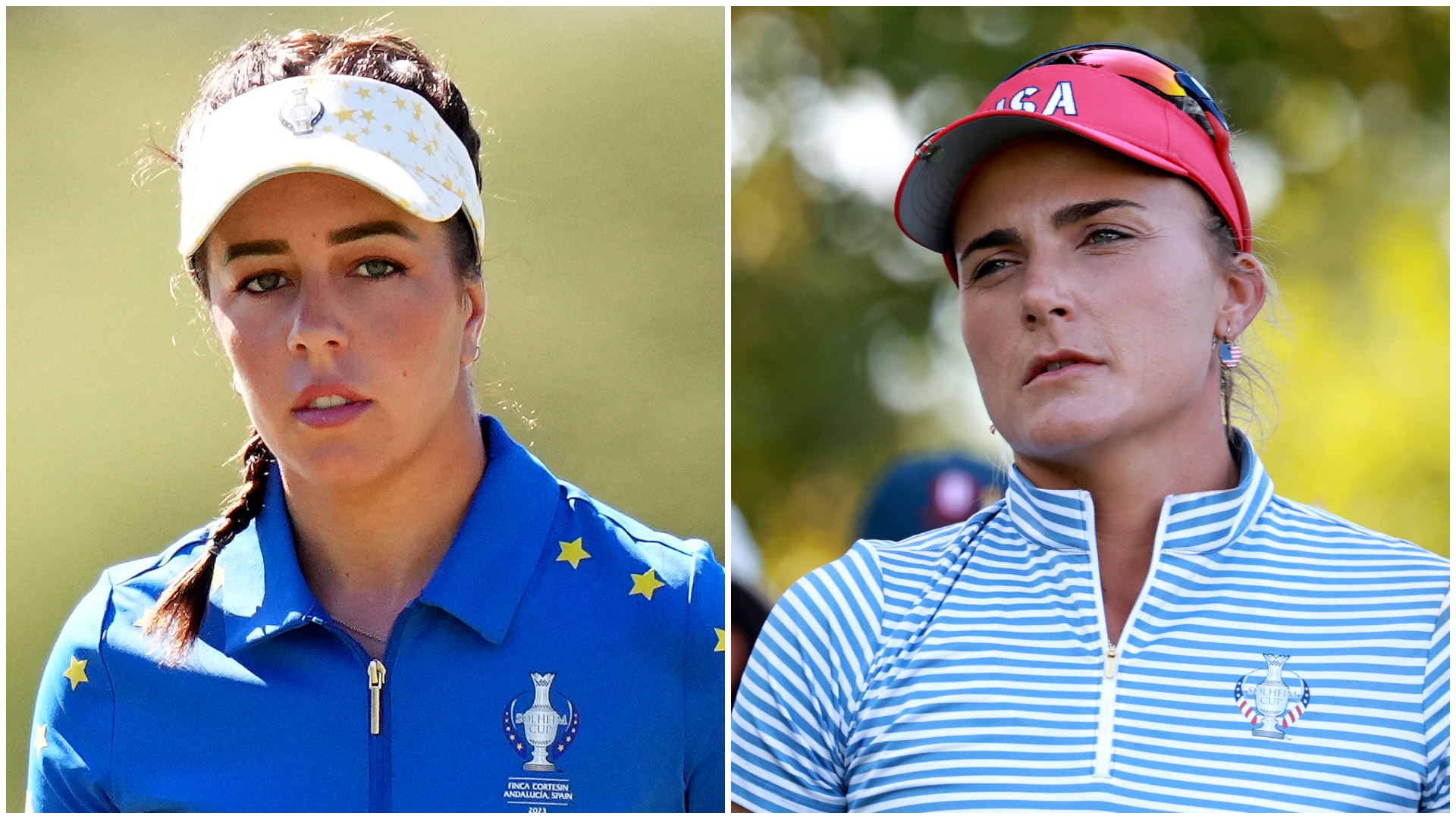 Georgia Hall and Lexi Thompson    