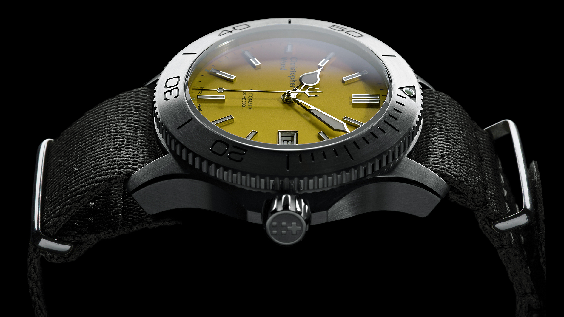 Christopher ward best sale yellow dial