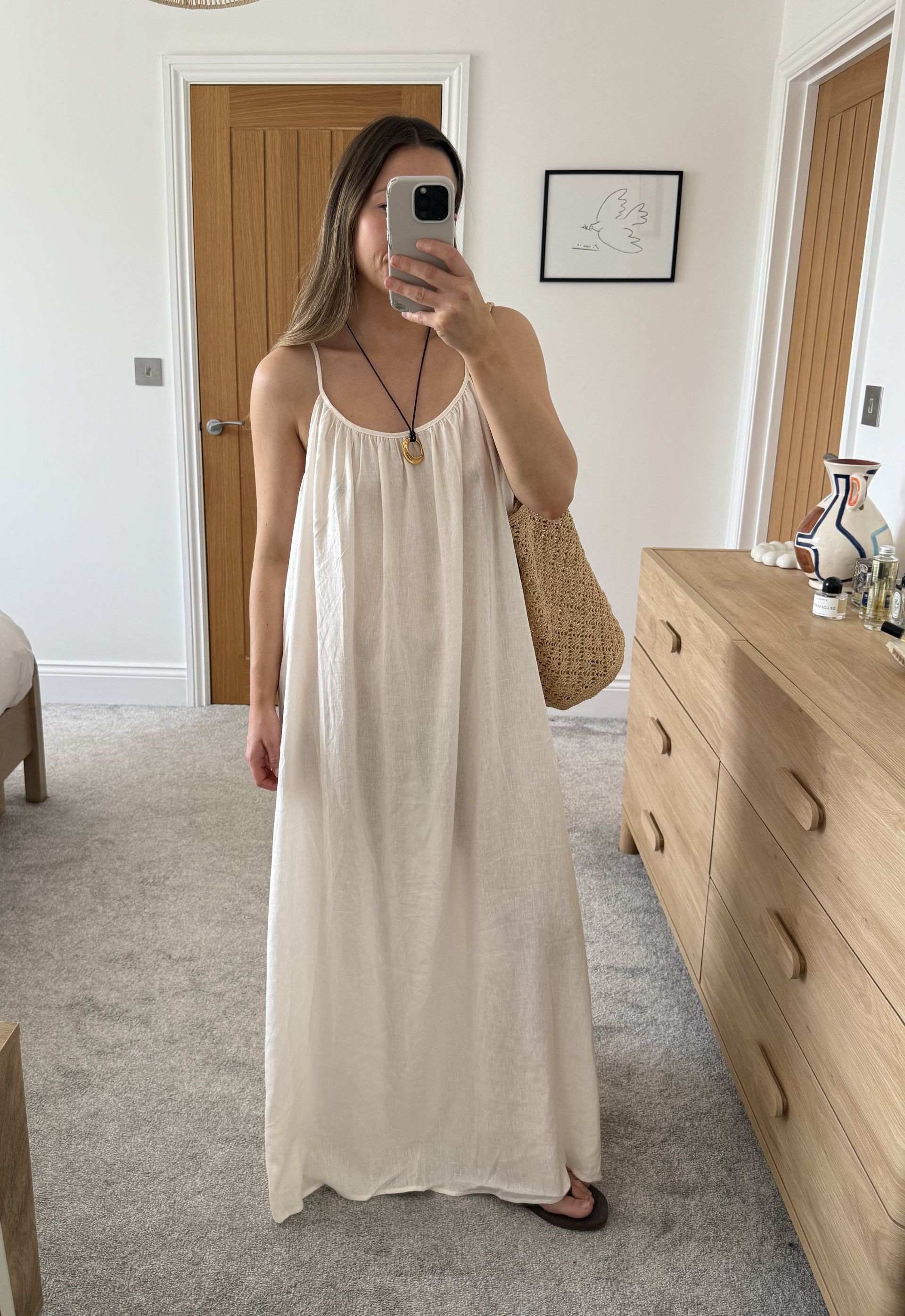 Emily Dawes wears H&amp;M linen