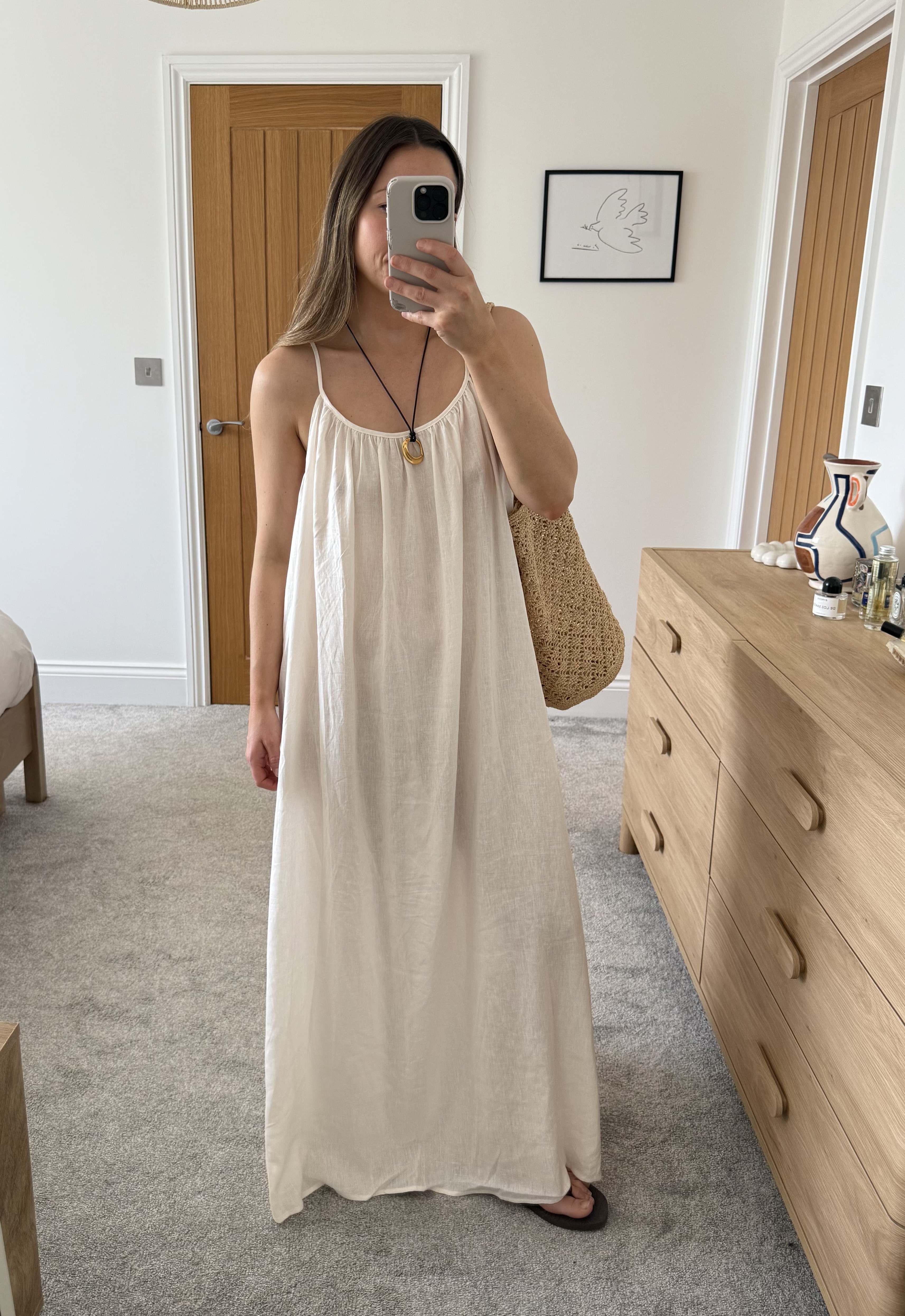 Emily Dawes wears H&amp;M linen