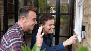 Ring Video Doorbell being used by Ant and Dec