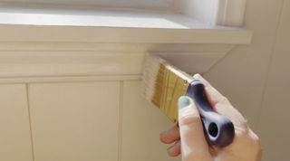 Painting trim DIY