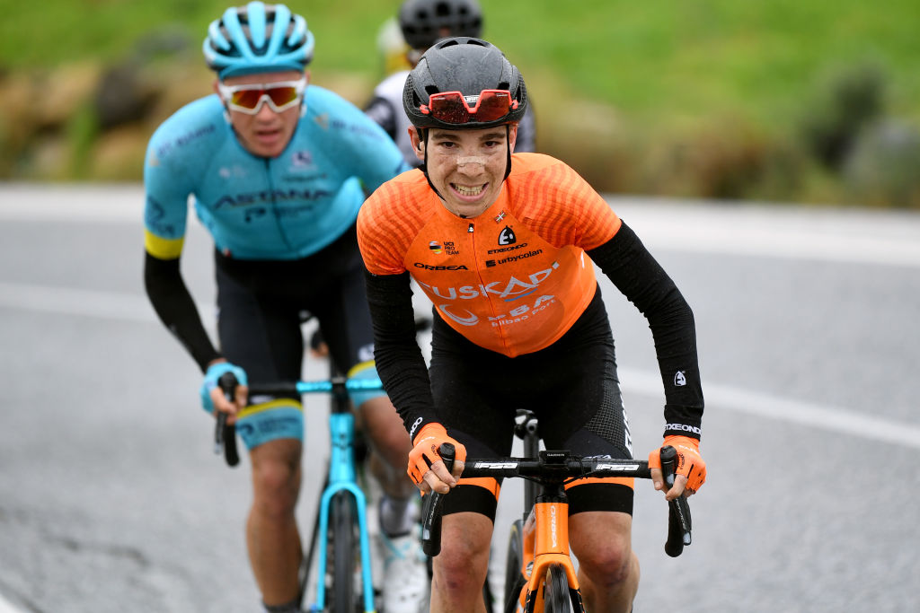GRAZALEMA SPAIN FEBRUARY 19 Ibai Azurmendi of Spain and Team Fundacin Orbea during the 66th Vuelta a Andaluca Ruta del Sol 2020 Stage 1 a 1738km stage from Alhaurn de la Torre to Grazalema 911m VCANDALUCIA UCIProSeries on February 19 2020 in Grazalema Spain Photo by David RamosGetty Images